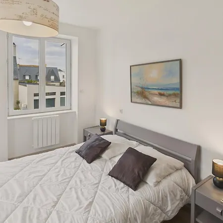 Feriehus De La Greve Blanche A 600m - Maison Pour 8 Guilvinec